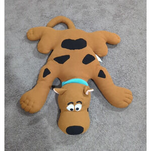 Vintage 1999 Jumbo 33" Scooby Doo Plush Flat Pillow Large Pet Buddies Toy Y2K
